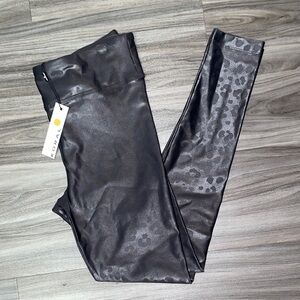•NWT• Koral Cheetah Shine Leggings